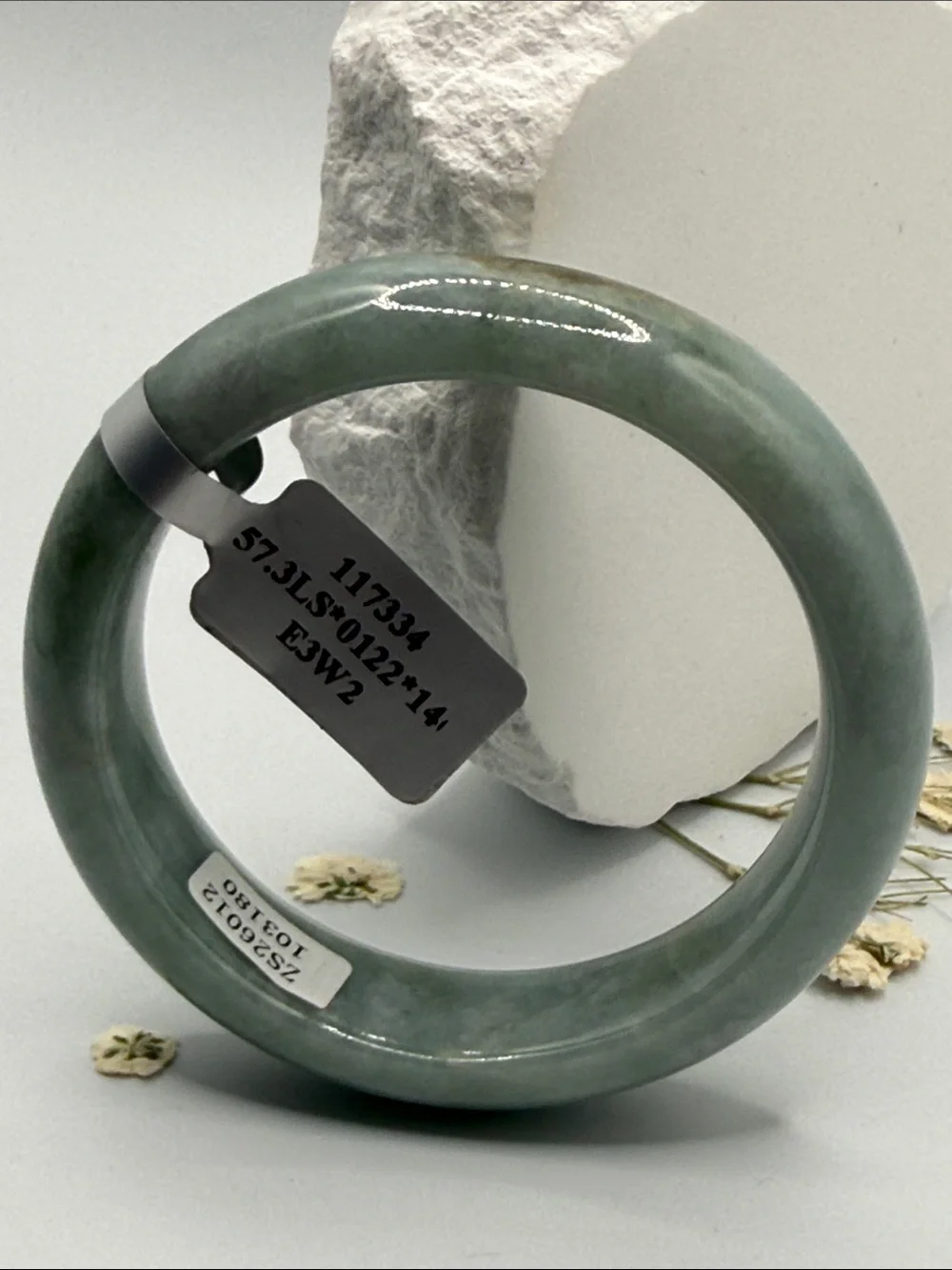 Unique Apple Green Jadeite Bangle Bracelet